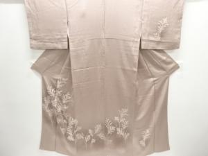 草葉模様訪問着